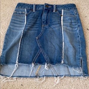 Denim Mini skirt!